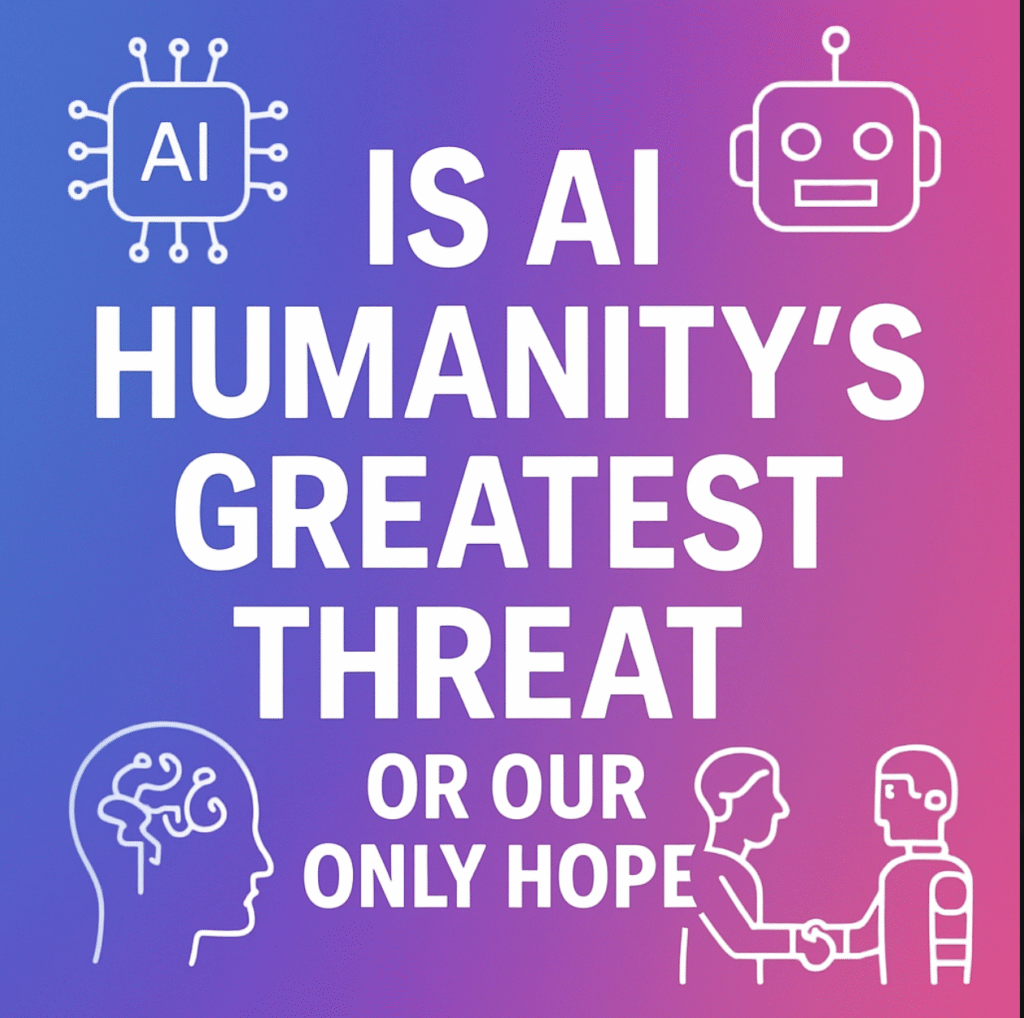 Is AI Humanity’s Greatest Threat or Our Only Hope?