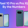 Pixel 10 Pro & Pro XL specs statistics comparison