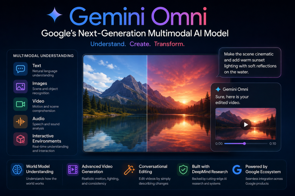 Gemini Omni Explained: Features, AI Tools, and How It Compares to Competitors