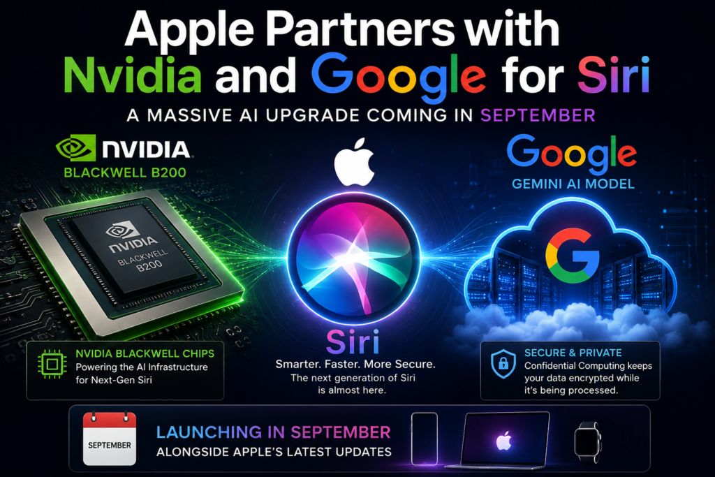Apple’s New AI Siri Is Coming—and Nvidia and Google Are Behind It