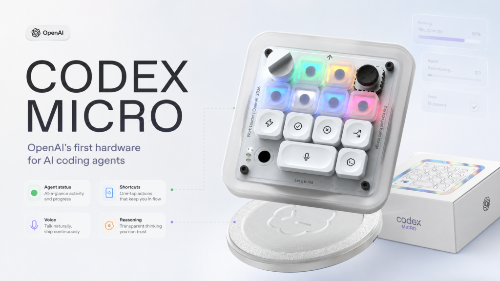 Codex Micro : Why OpenAI’s First Hardware Feels So Strange