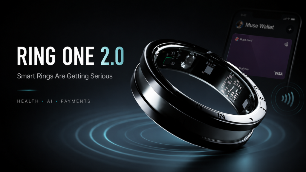 Ring One 2.0 Shows Why Smart Rings Are Getting Serious
