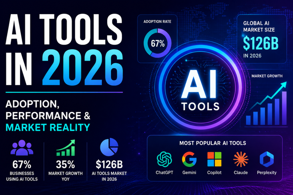 AI Tools in 2026: Adoption, Growth & Performance