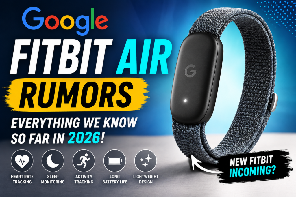 Google Fitbit Air : Everything You need to know So Far