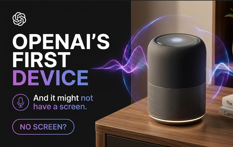 OpenAI’s First Device And it might not have a Screen
