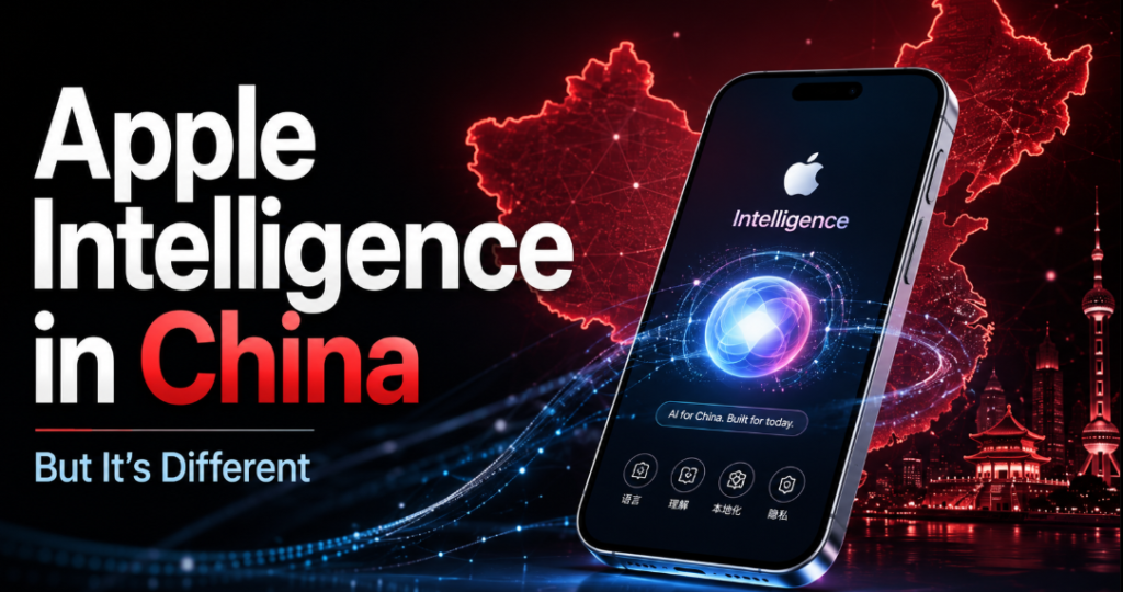 Apple Intelligence is coming to China but It’s Different