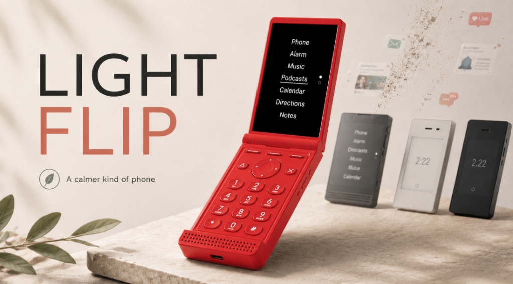Light Flip Shows Why People Are Tired of Smartphones
