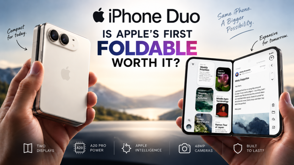 iPhone Duo : Is the Apple’s First Foldable Worth it?