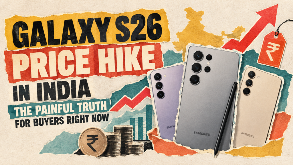 Galaxy S26 Price Hike in India: The Painful Truth for Buyers Right Now
