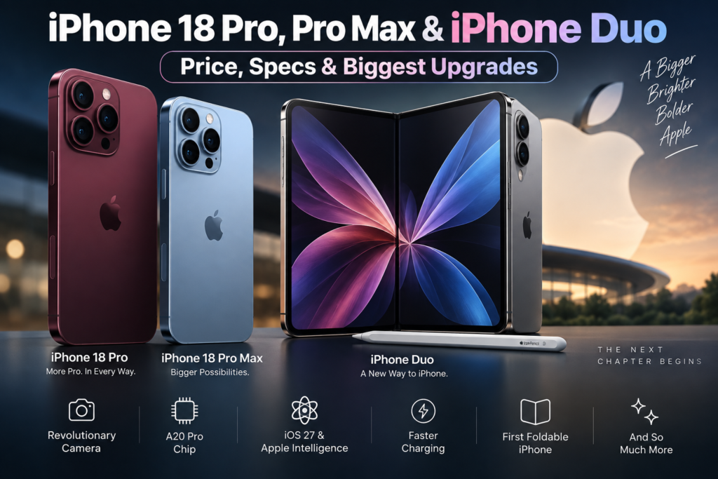 iPhone 18 Pro, Pro Max & Duo: What’s New?