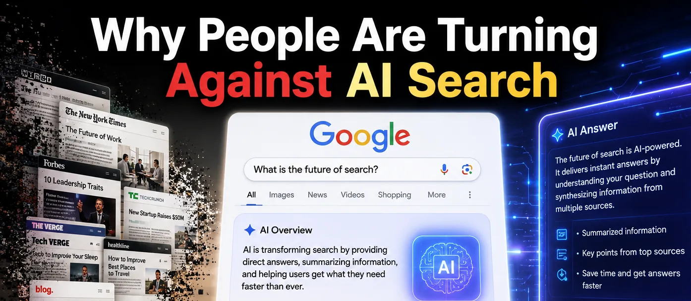 Why People Are Turning Against Google's AI Search