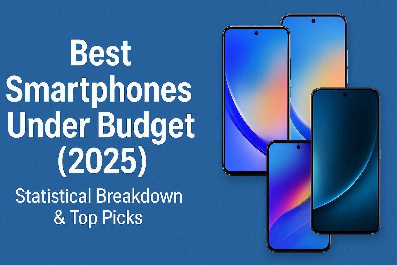 Best Smartphones under Budget with statistical breakdown and Top Picks of 2025
