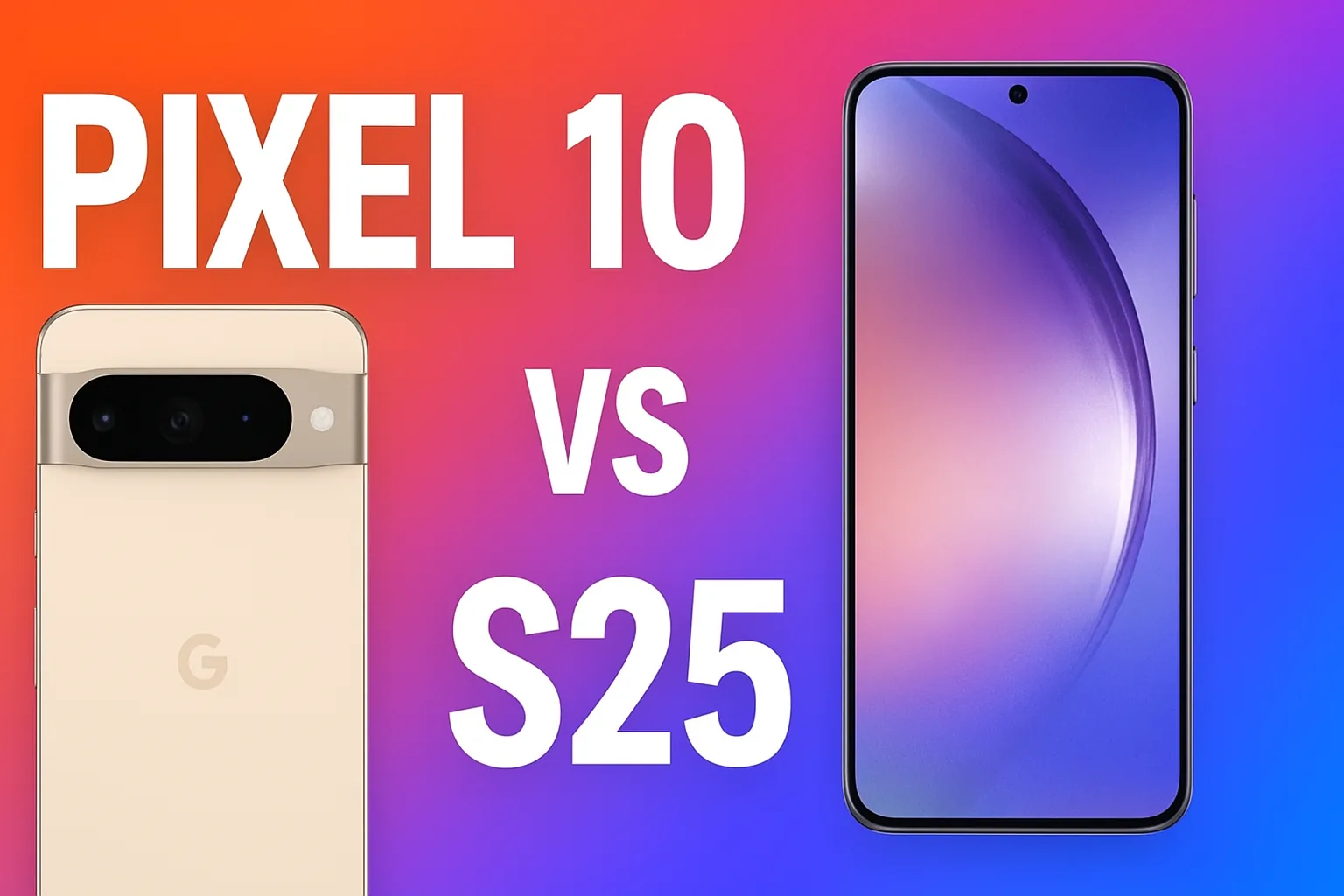 Pixel 10 vs Samsung Galaxy S25: Ultimate Flagship Face-Off 2025